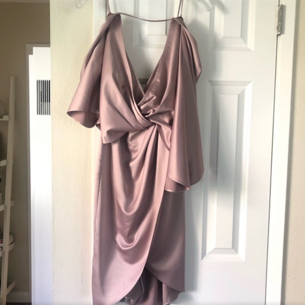 ASOS blush dress